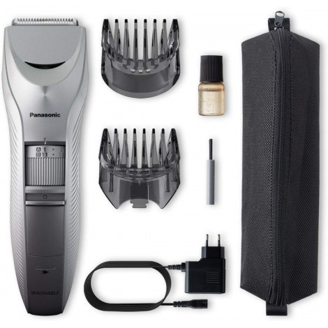 Panasonic | Hair clipper | ER-GC71-S503 | Number of length steps 38 | Step precise 0.5 mm | Silver | Cordless or corded - 4